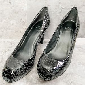 Stuart Weitzman Plainfield Peep Toe Pumps